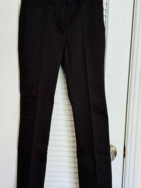Zara Women's Black Straight-Leg Trousers